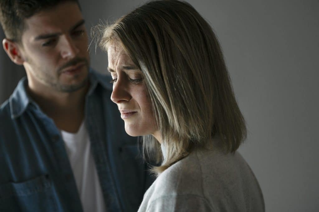 couple se disputant